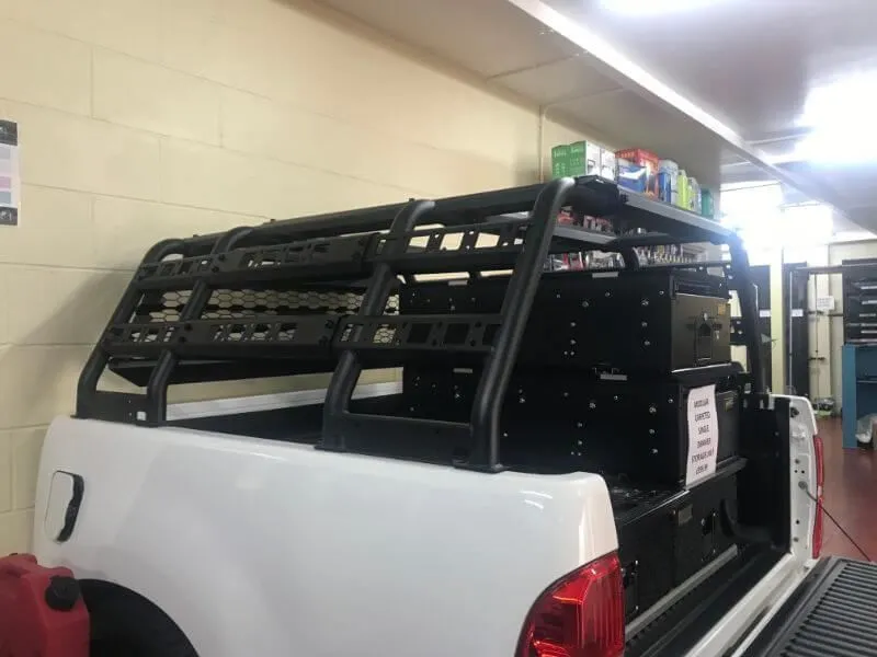 Adjustable Expedition Load Bed Rack Frame System for Ford Ranger 2022 