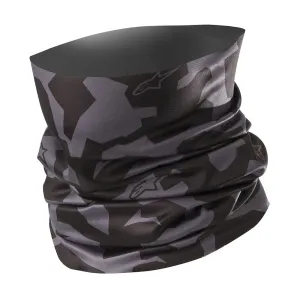 Alpinestars Camo Motorcycle Lightweight Neck Tube Black Anthhra