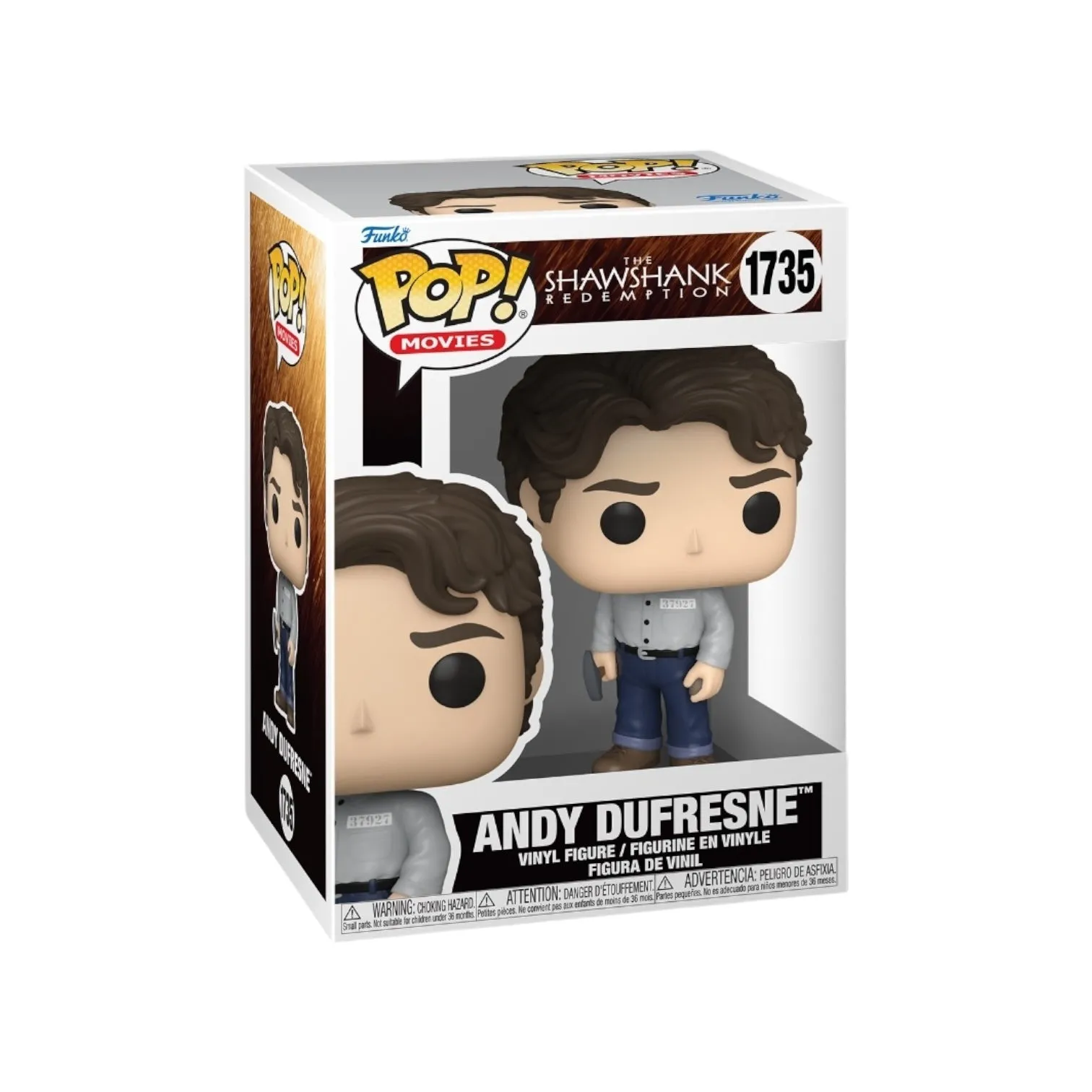 Andy Dufresne #1735 Funko Pop! - The Shawshank Redemption - PREORDER