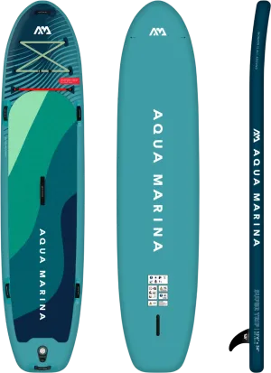 Aqua Marina BT-24ST01 Super Trip 12'6" Inflatable Stand Up Paddle Board Family Series New