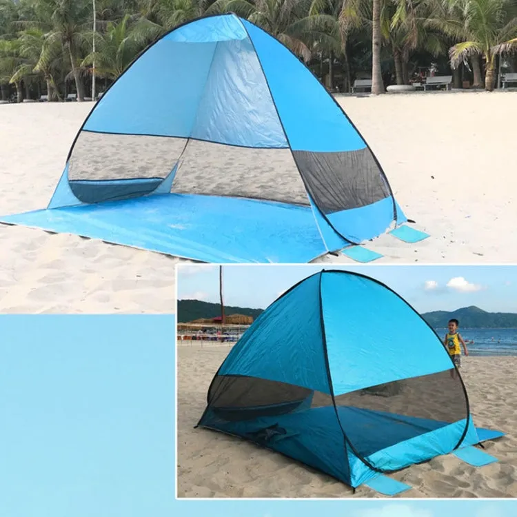 Automatic Instant Pop Up Tent Potable Beach Tent,Size:, Color: Red