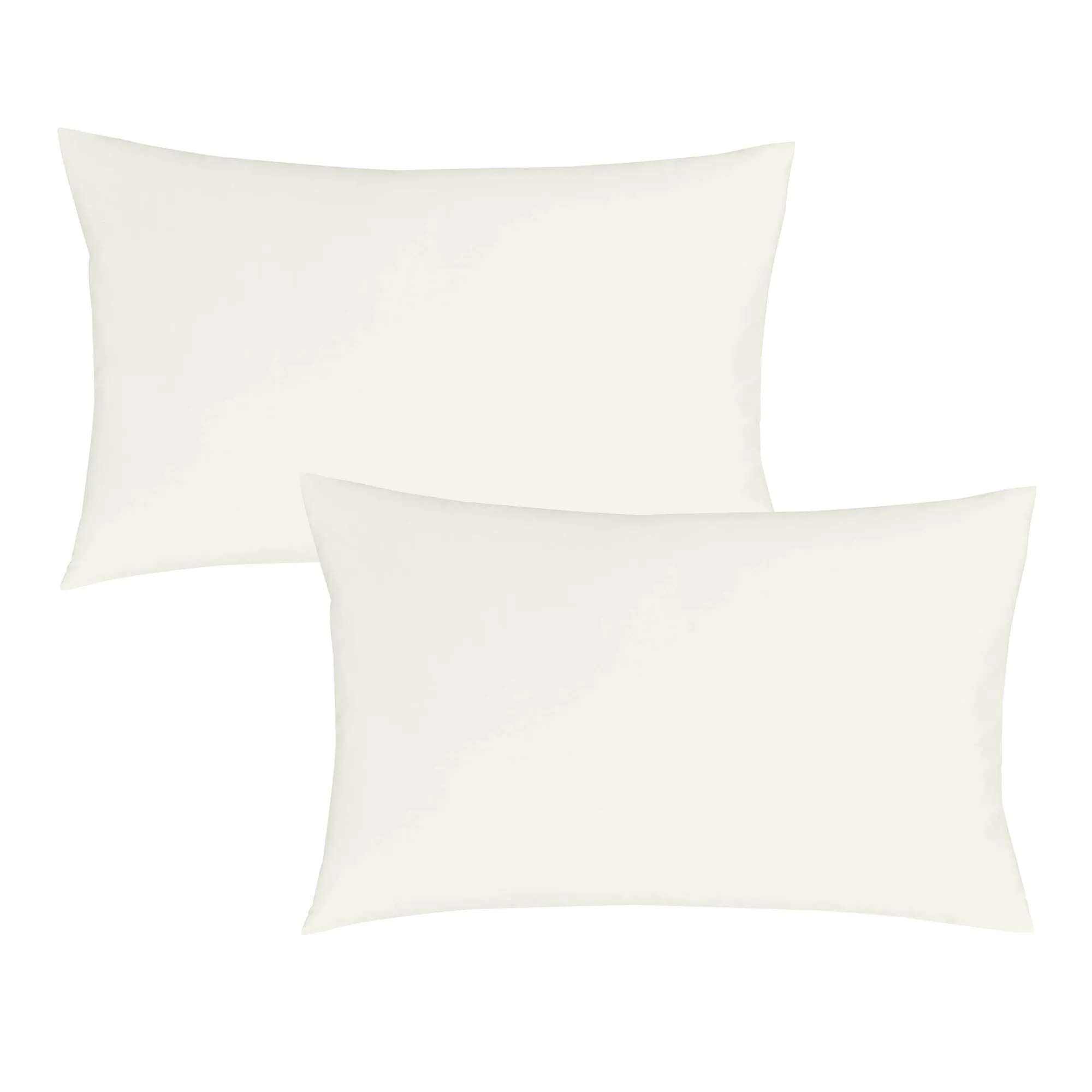 Bianca Cream 180TC Egyptian 100% Cotton Housewife Pillowcase Pair