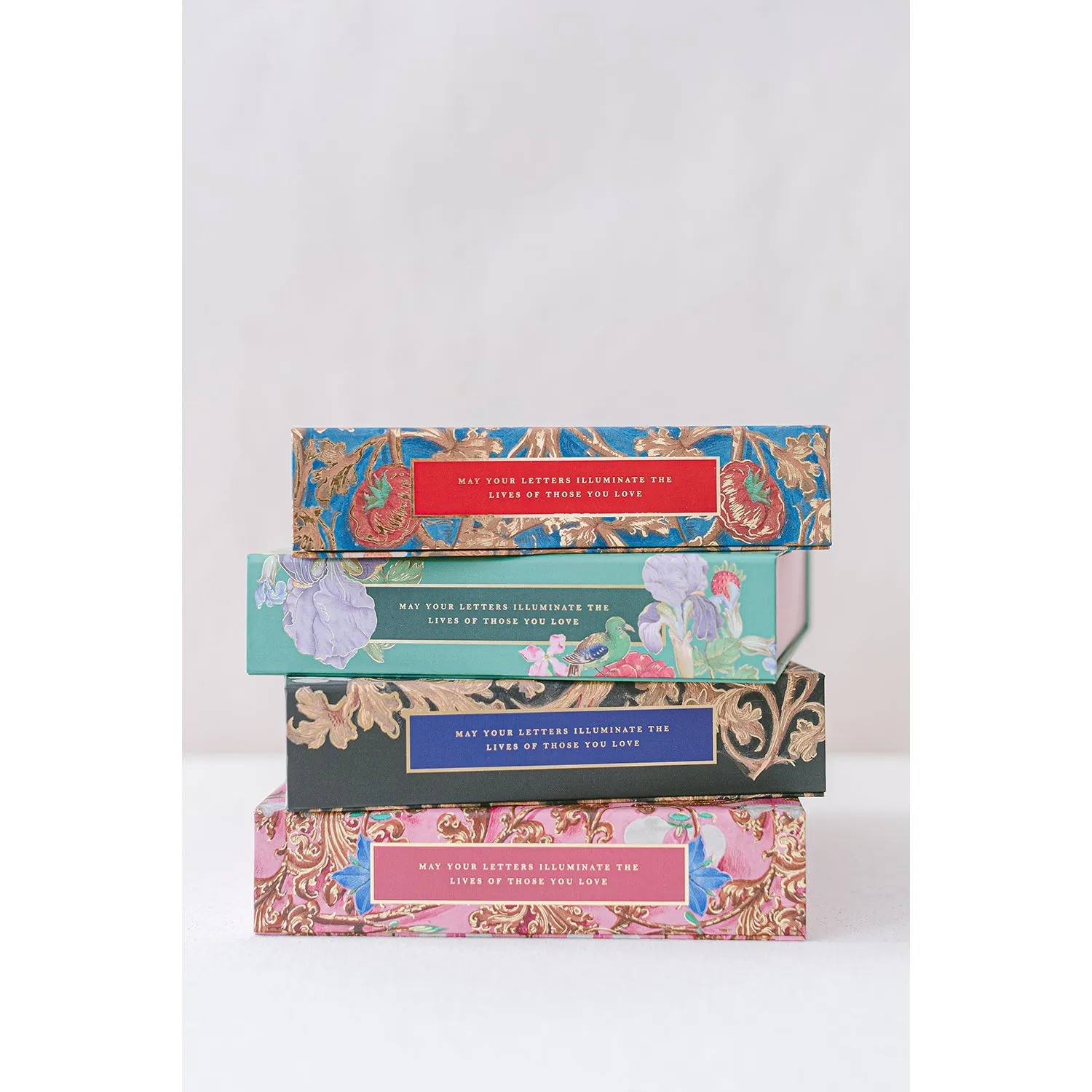 Bird Menagerie Illumination Luxury Stationery Set