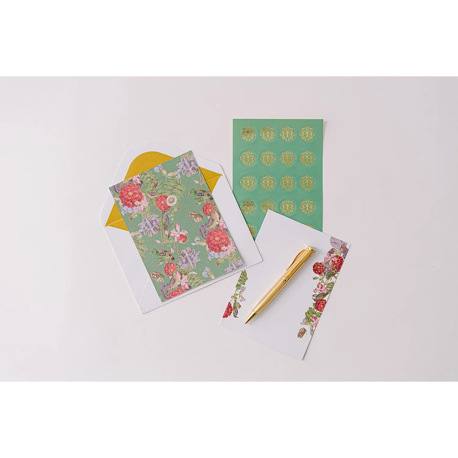 Bird Menagerie Illumination Luxury Stationery Set