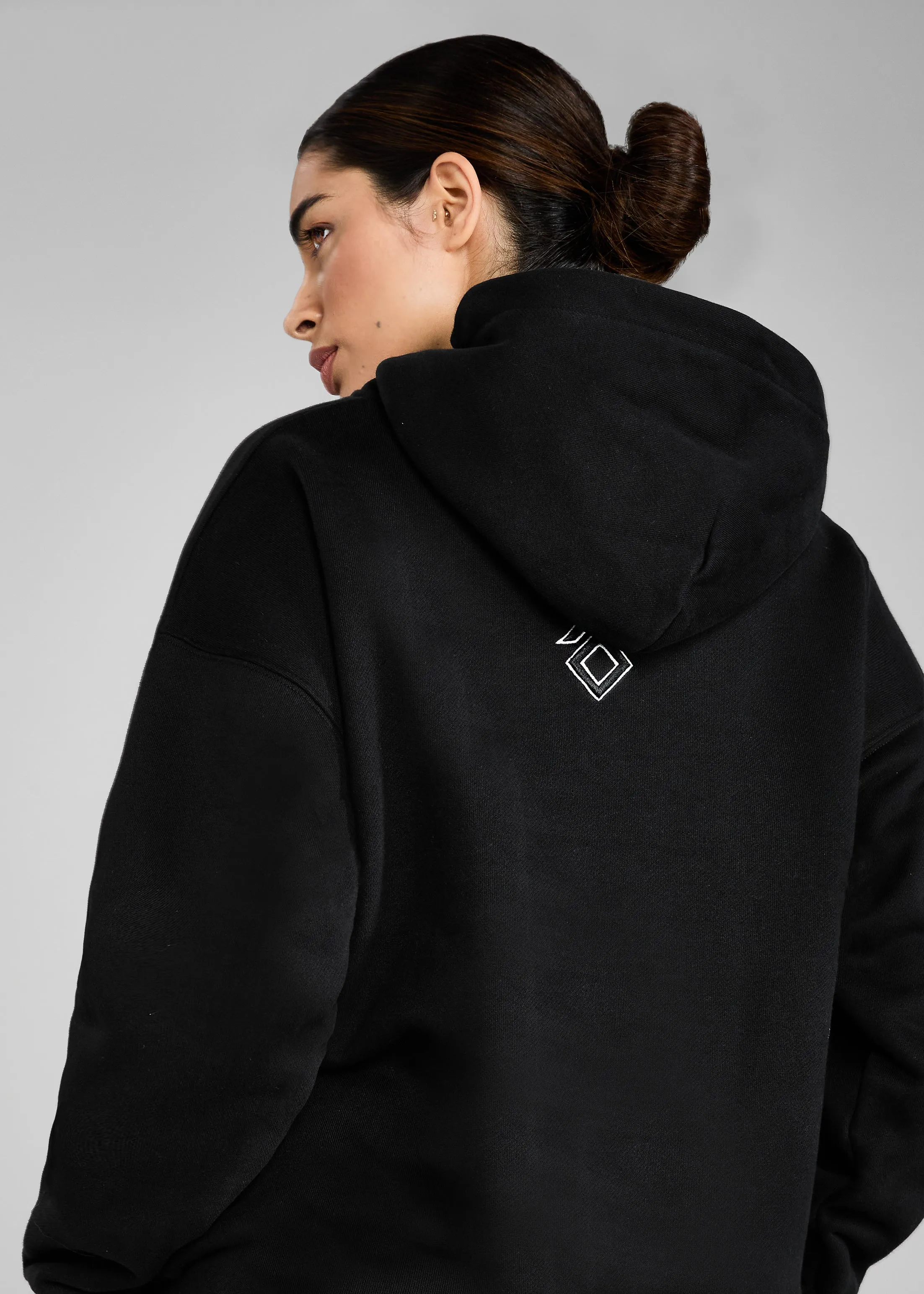 Black EQ Club Pull On Hoodie