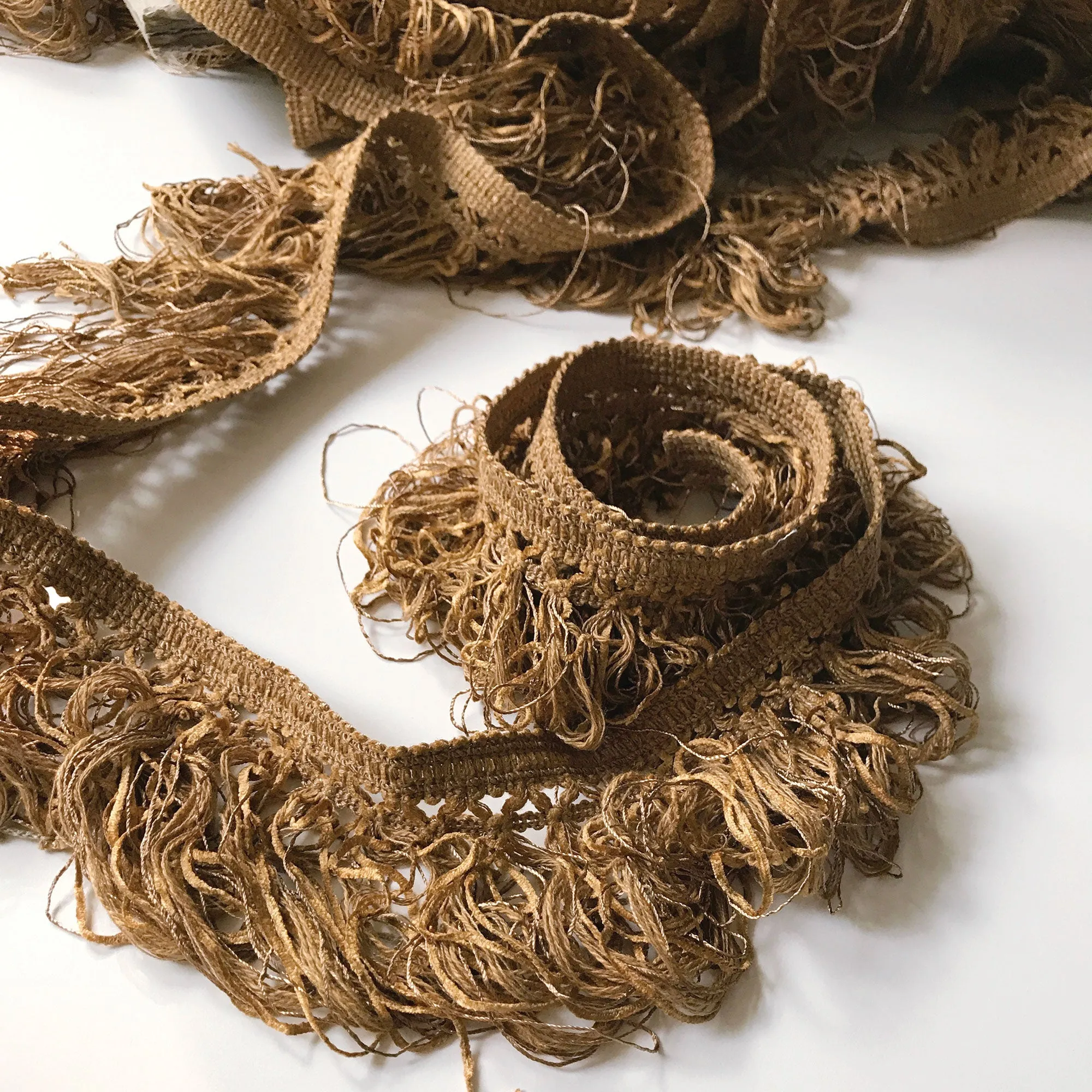 Bronze High Quality Decorative Fringe Trim by the yard