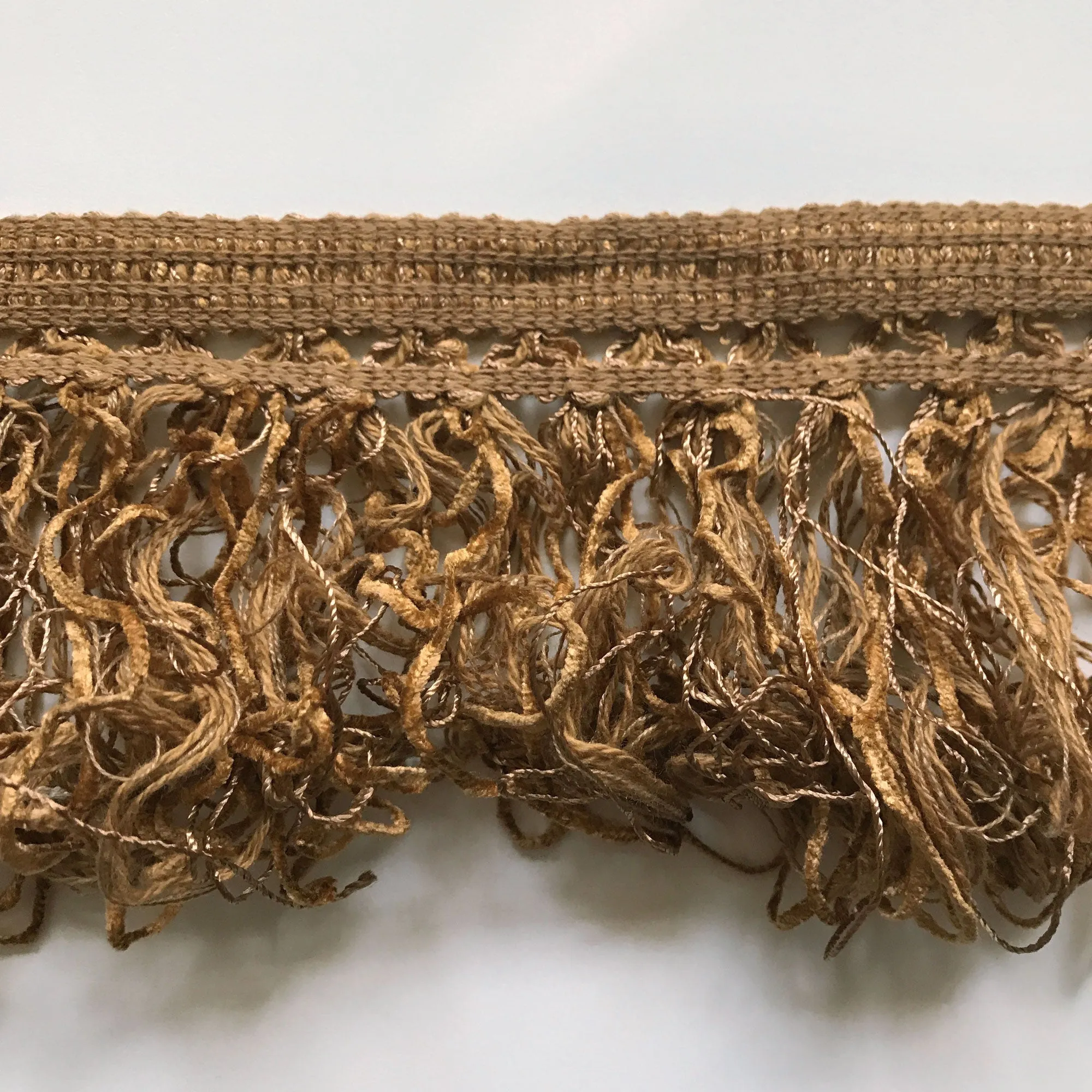 Bronze High Quality Decorative Fringe Trim by the yard