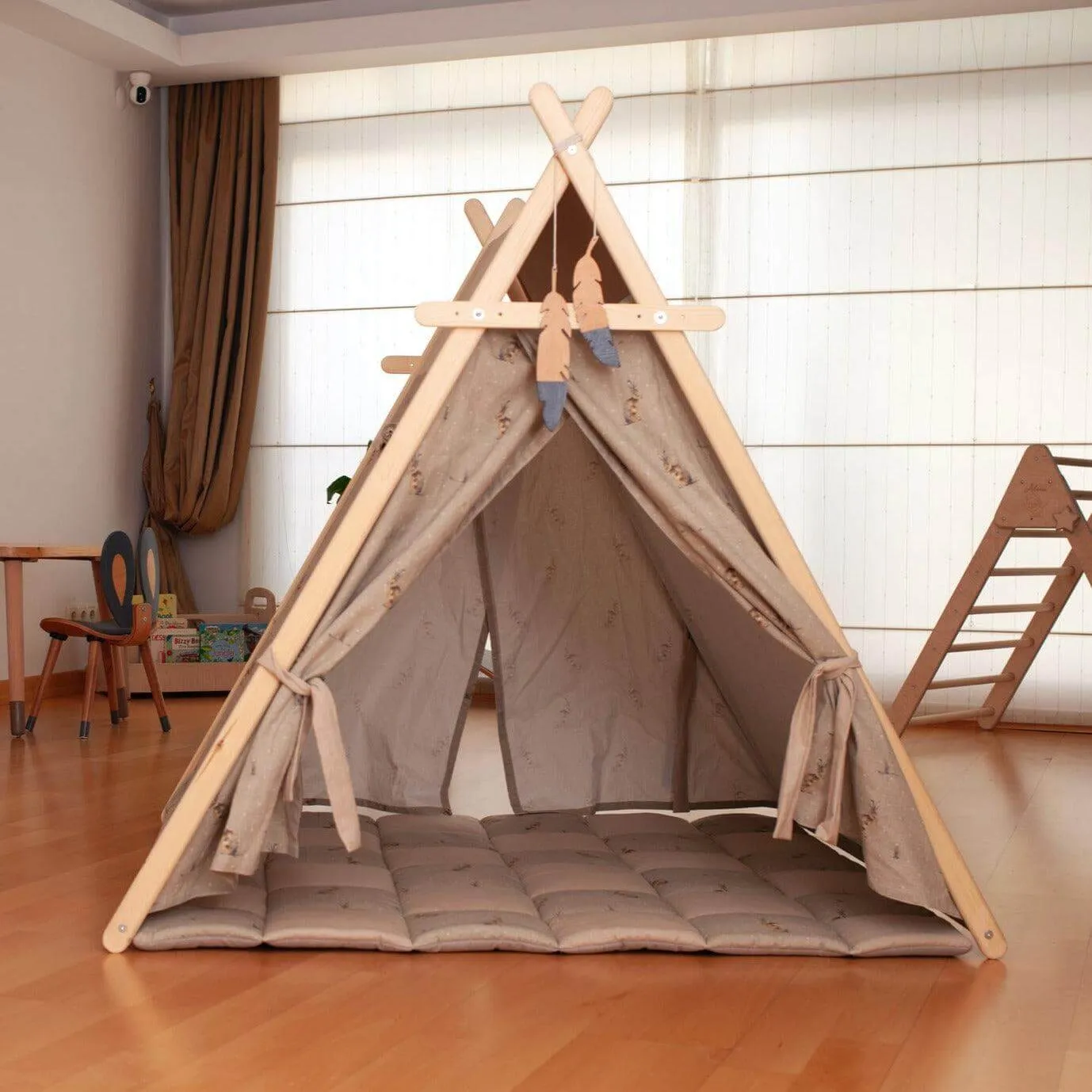 Bunny Play Tent & Play Mat | Indoor Teepee for Kids