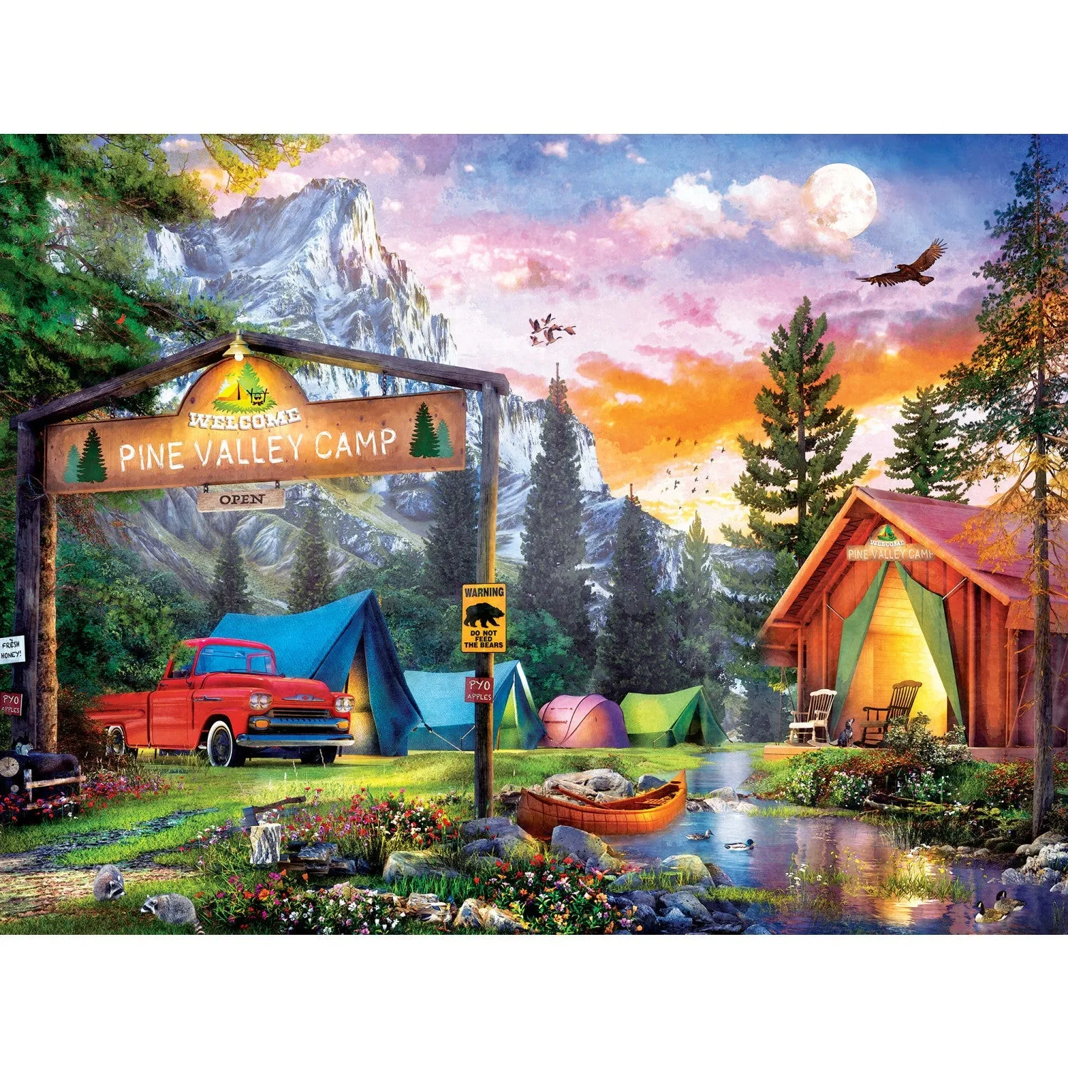 Campside - Pine Valley Camp 300 Piece EZ Grip Jigsaw Puzzle