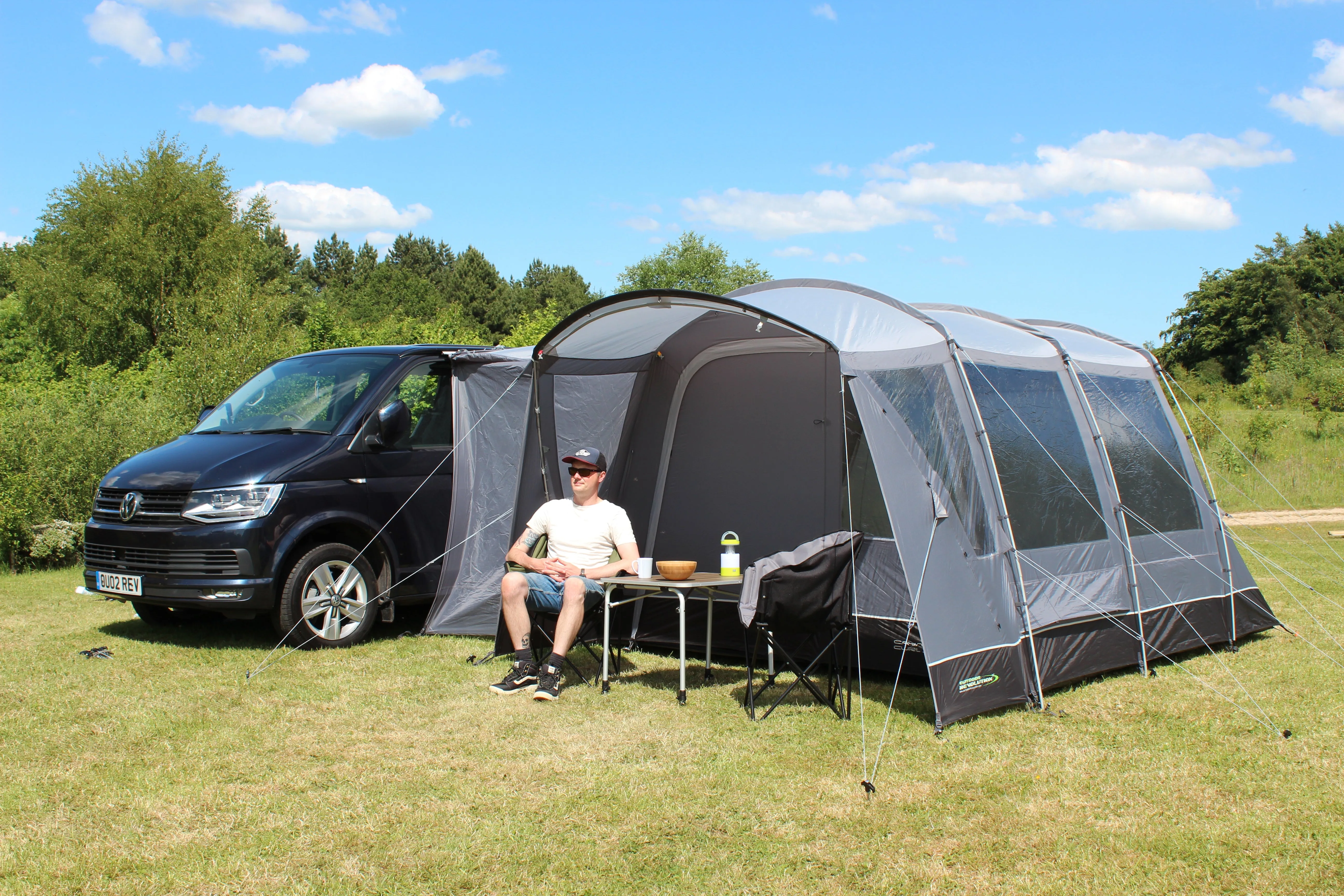 Cayman Curl XLE F/G Low Drive Away Awning