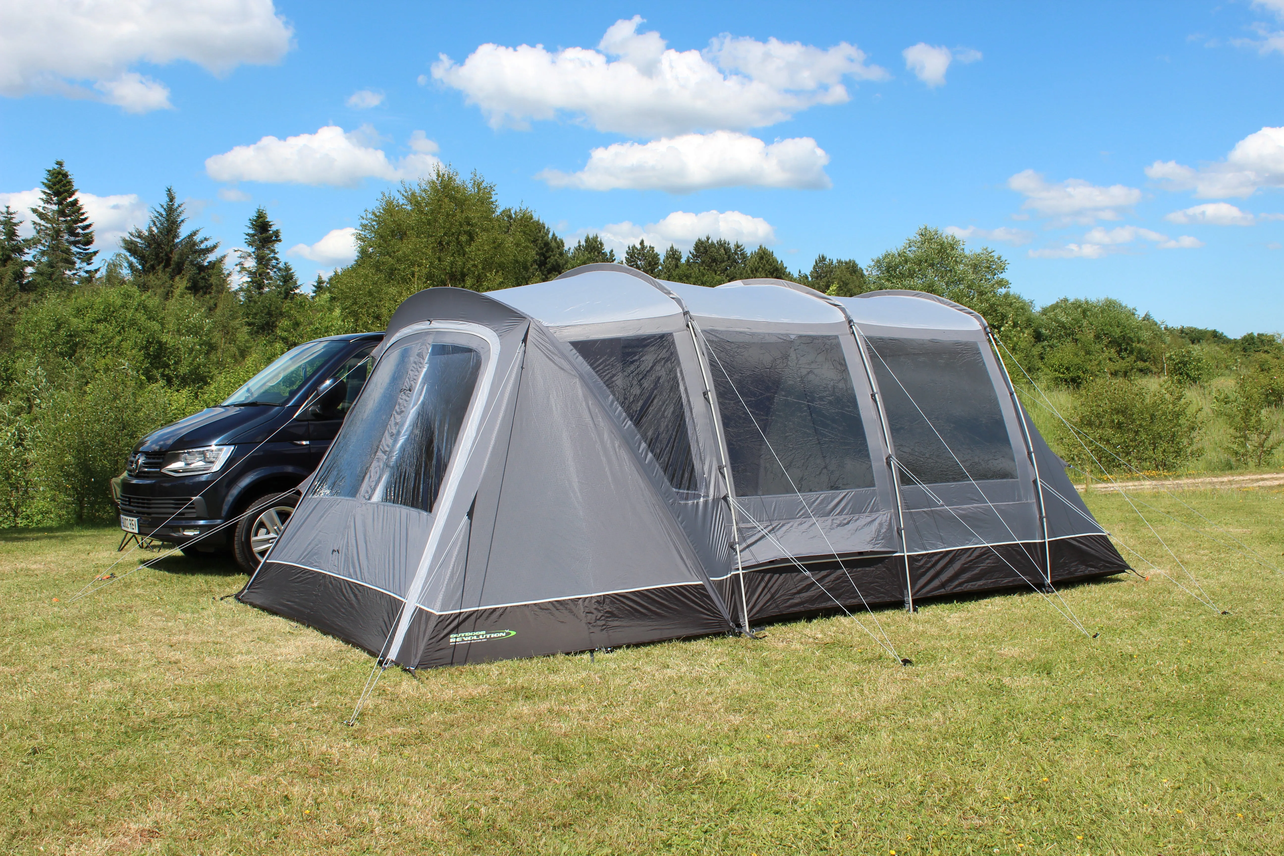 Cayman Curl XLE F/G Low Drive Away Awning