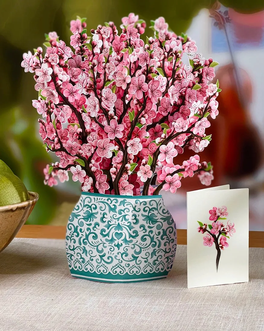 Cherry Blossom Pop Up Greeting Card