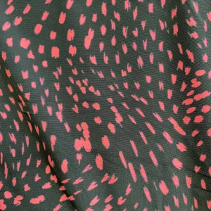 Chiffon  - Splash - Black/Pink - Pop Up Shop - £2.50 per Metre - Sold By The Metre