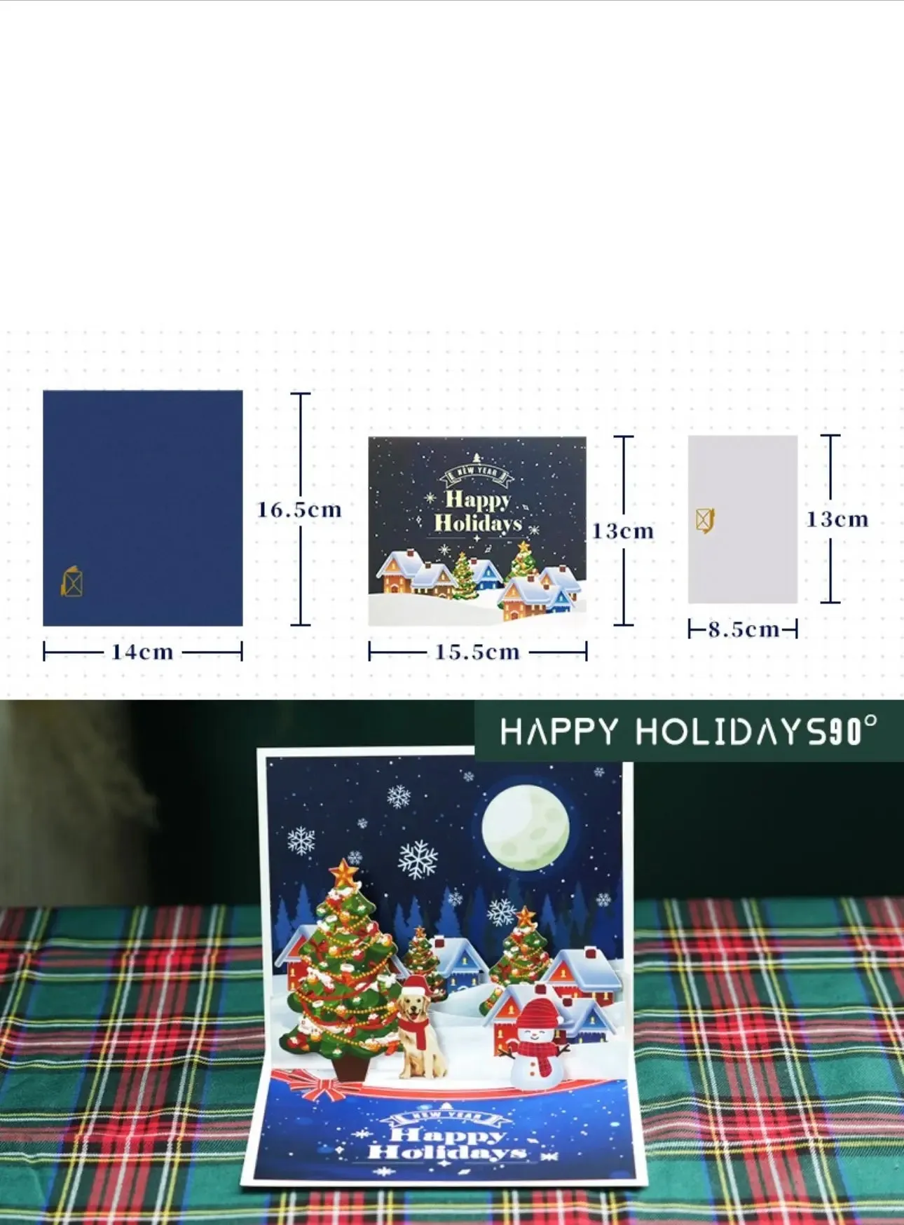 Christmas celebration pop up surprise origami box