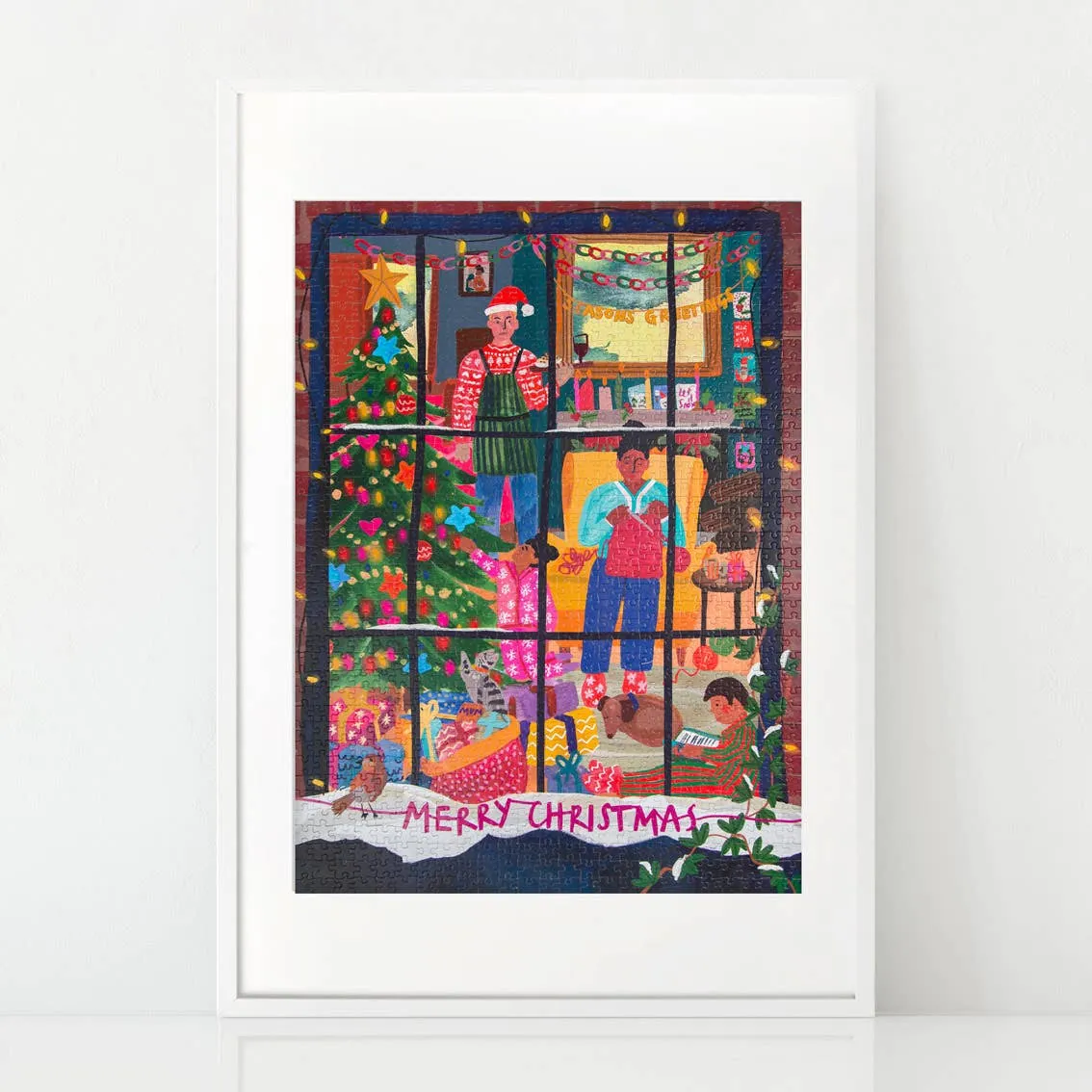 Christmas Window | 1,000 Piece Jigsaw Puzzle