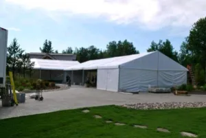 Clearspan Tent, 18M X 10M Plain Wall