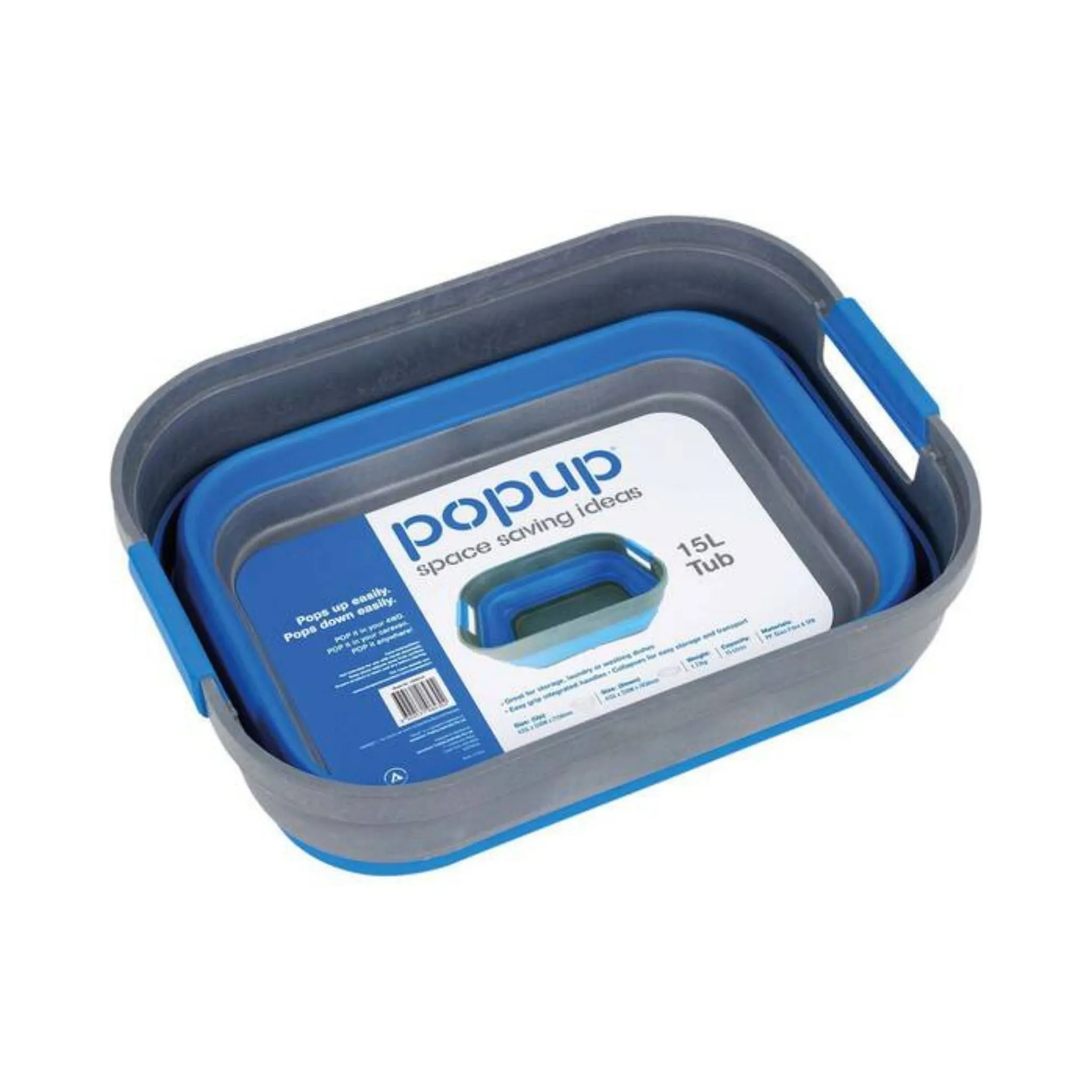 Companion Pop Up Tub 15L