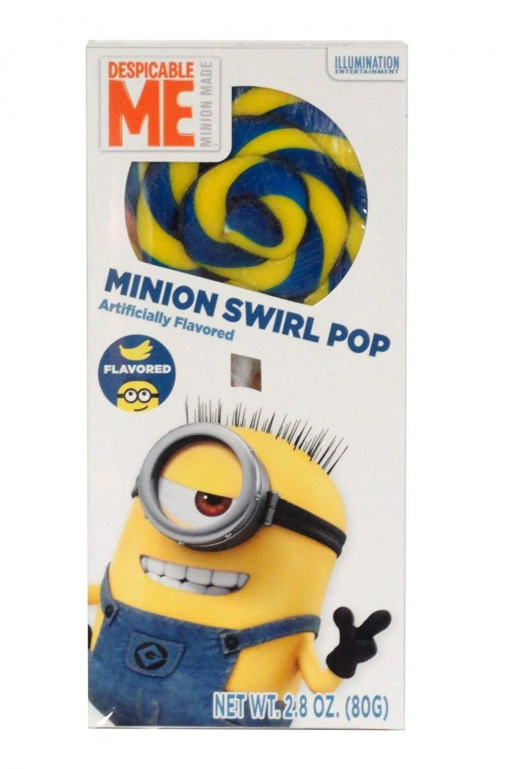 Despicable Me Minion Swirly Pop