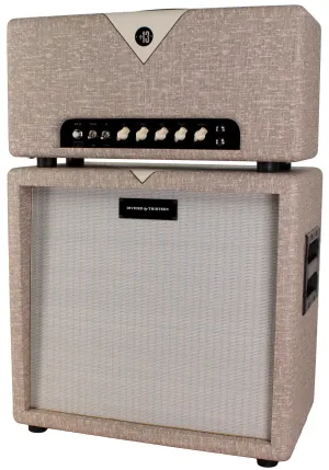 Divided By 13 BTR 23 Head, 1x12 Speaker Cab, Tan Fawn, Ivory