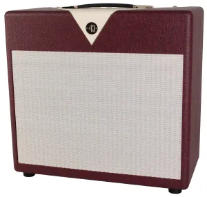 Divided By 13 CCC 9/15 1x12 Combo Amp, Vintage Bordeaux, Cream V