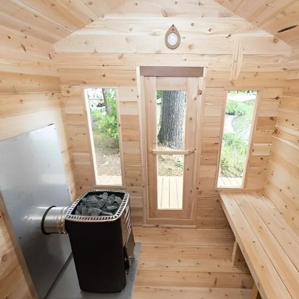 Dundalk Leisure Canadian Timber Georgian Cabin Sauna CTC88W