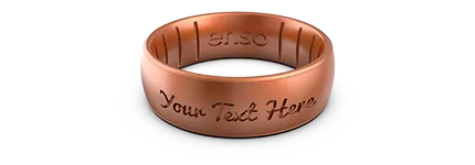 Elements Classic Silicone Ring - Copper