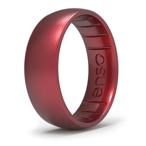 Elements Classic Silicone Ring - Ruby