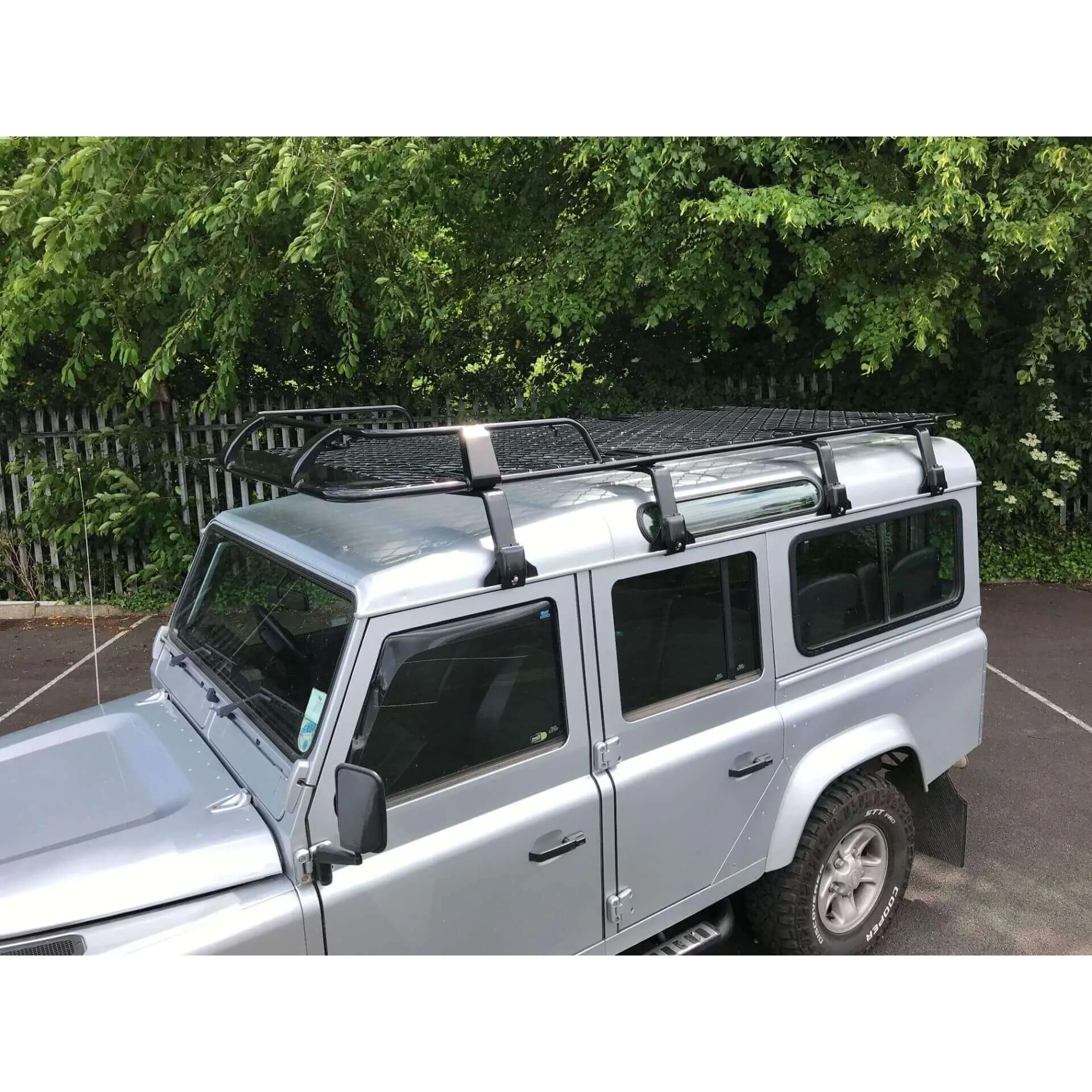 Expedition Aluminium Front Basket Roof Rack for Land Rover Defender 90 1983-2016