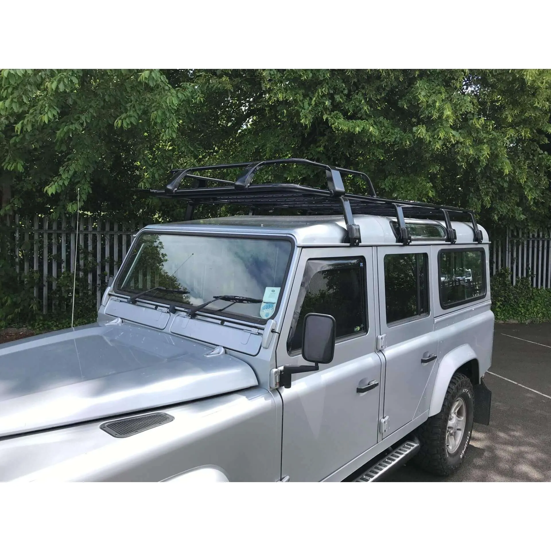 Expedition Aluminium Front Basket Roof Rack for Land Rover Defender 90 1983-2016