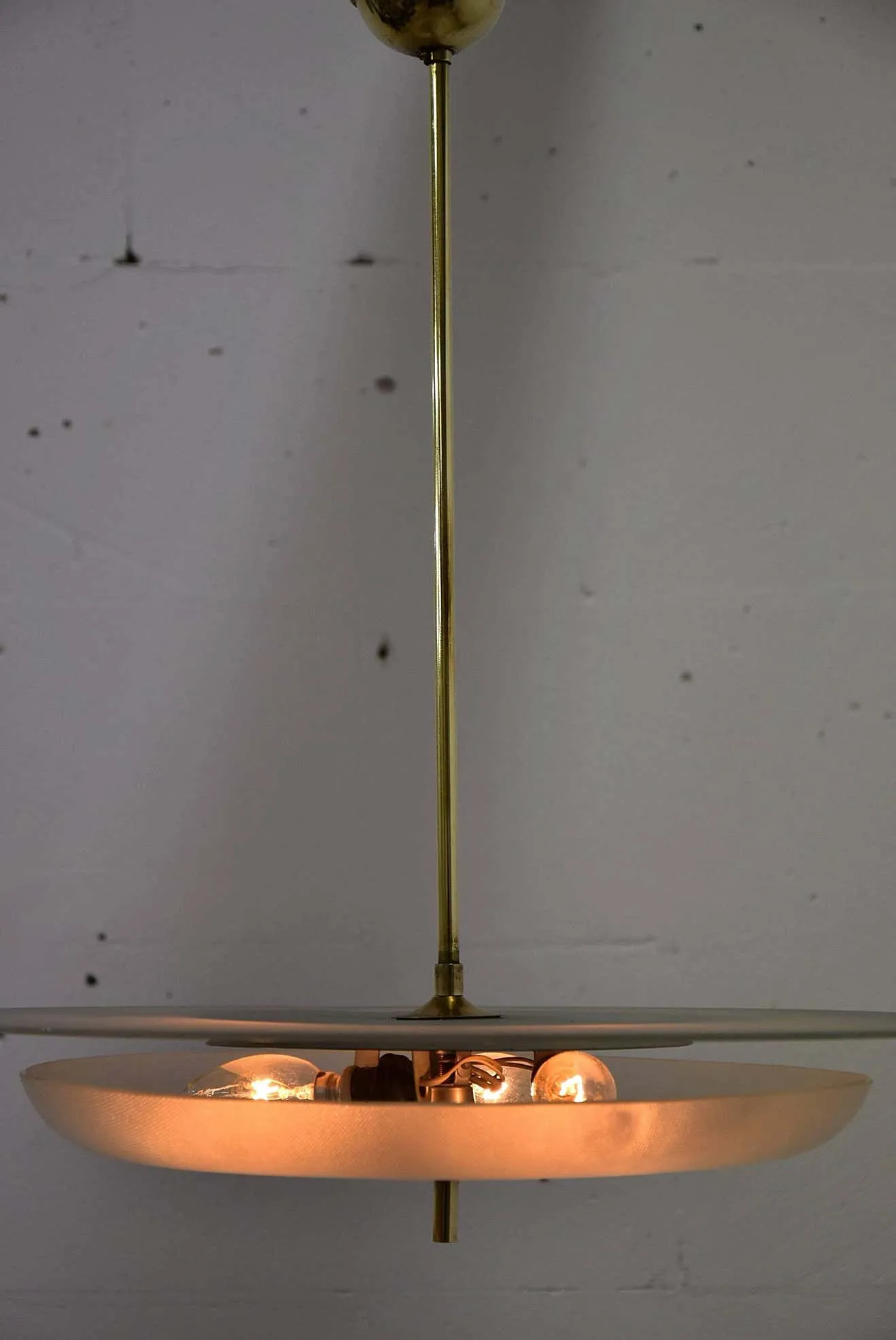 Fontana Arte Mid Century Modern Chandelier