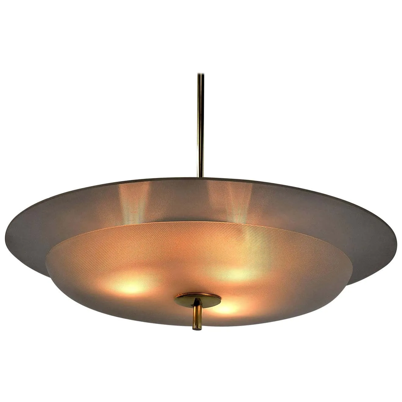 Fontana Arte Mid Century Modern Chandelier