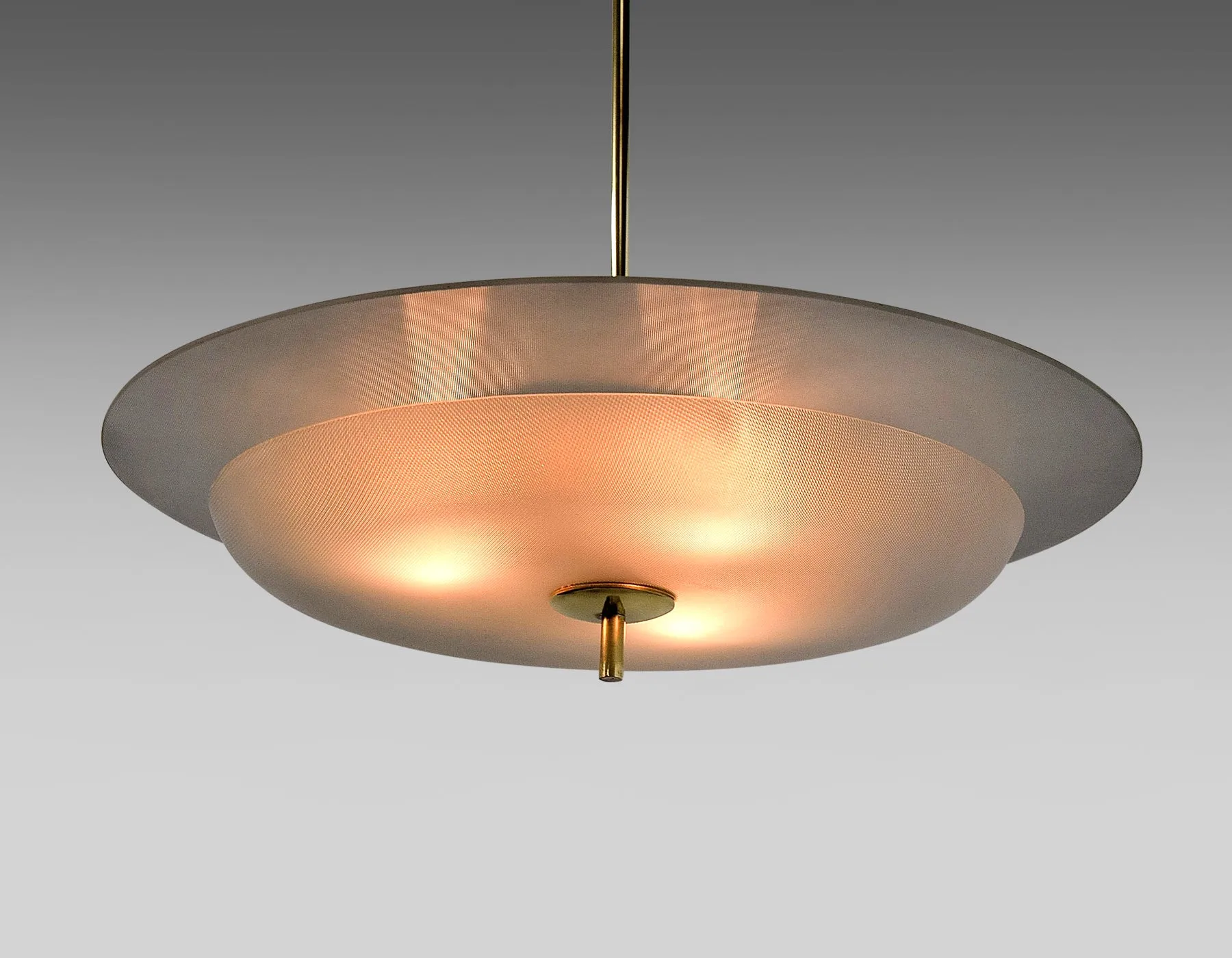 Fontana Arte Mid Century Modern Chandelier