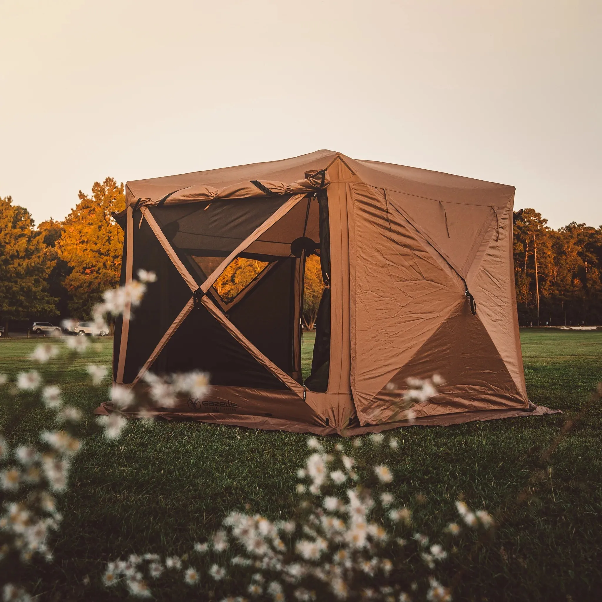 Gazelle Tents G6 Deluxe 6-Sided Portable Gazebo