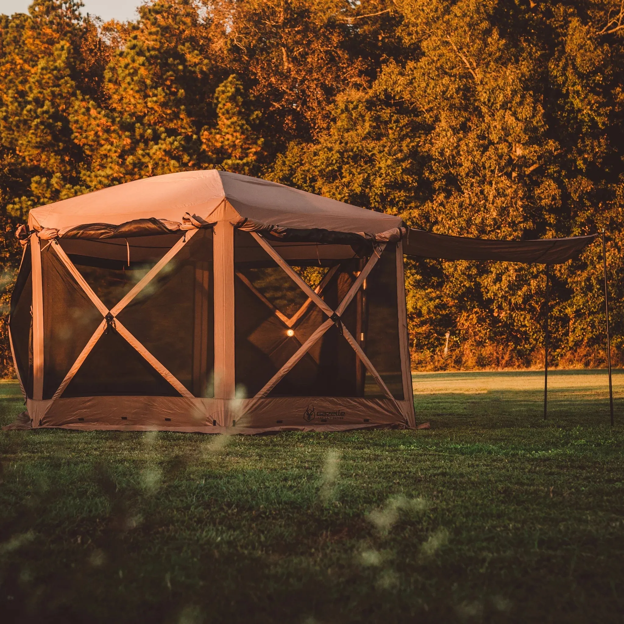 Gazelle Tents G6 Deluxe 6-Sided Portable Gazebo