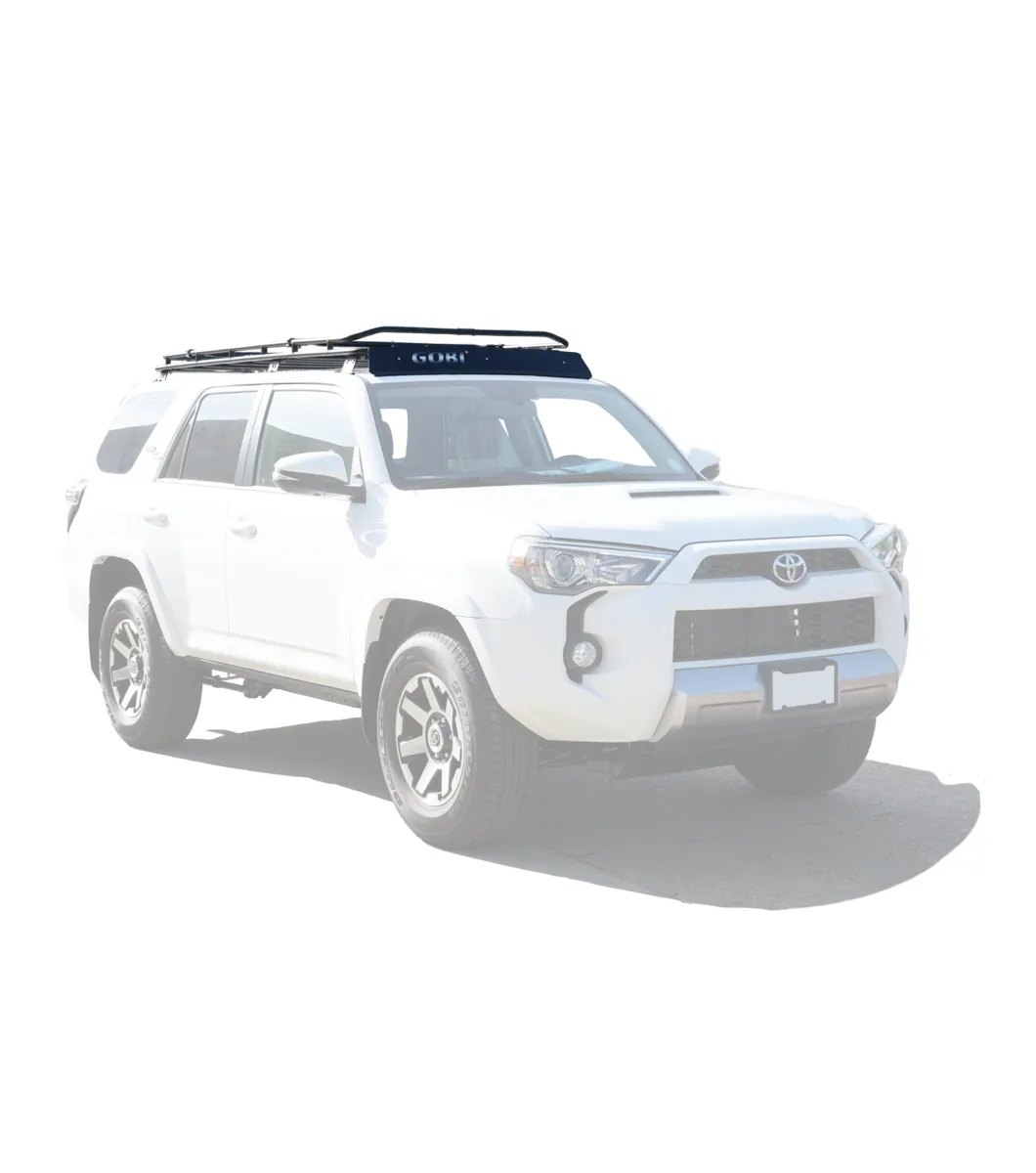 GOBI Stealth Roof Rack for Toyota 4Runner 5th Gen w/ LED Lightbar Set Up