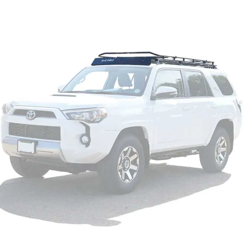 GOBI Stealth Roof Rack for Toyota 4Runner 5th Gen w/ LED Lightbar Set Up