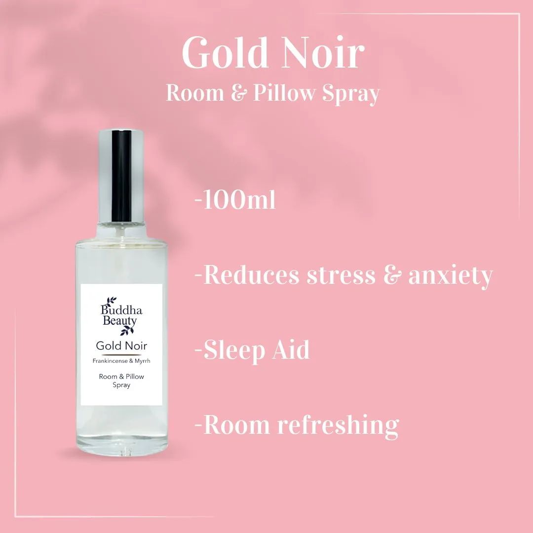 Gold Noir Frankincense & Myrrh Room Fragrance Collection