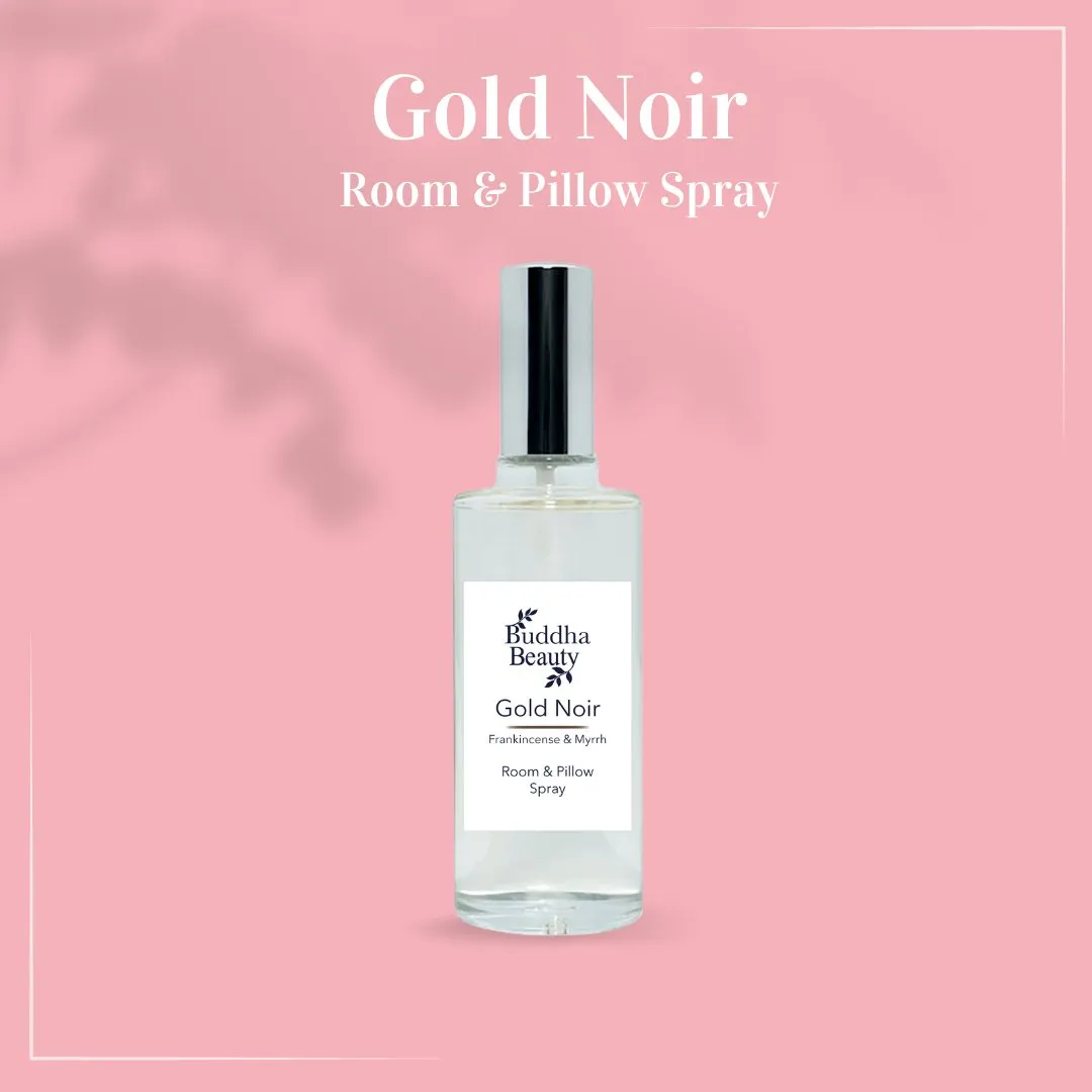 Gold Noir Frankincense & Myrrh Room Fragrance Collection