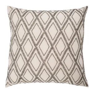 Graphite Diamond Pillow