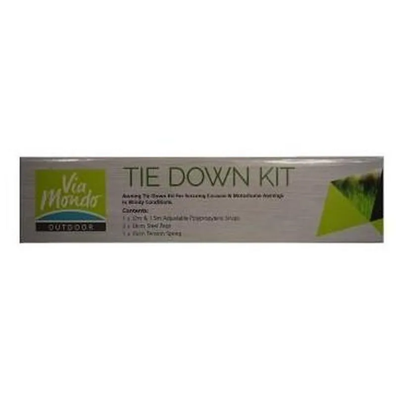 Grove Awning Tie Down Kit - Black