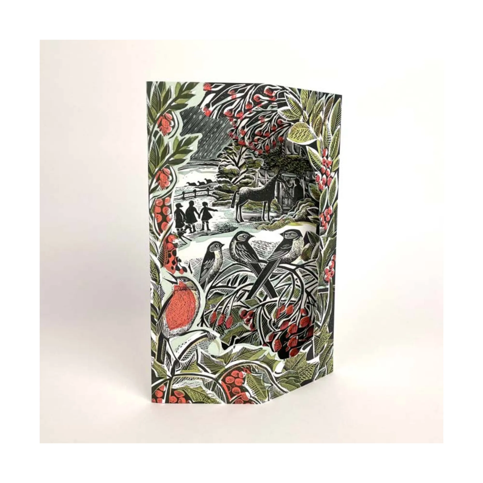 Holly Hedge & Home Card