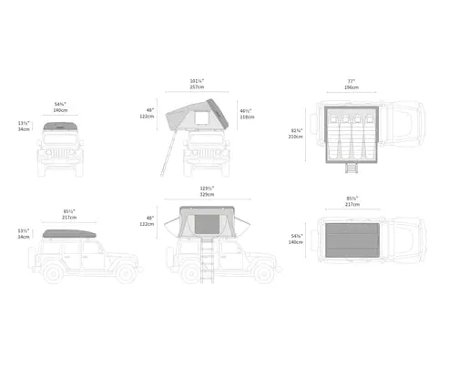 iKamper Skycamp 3.0 Rooftop Tent