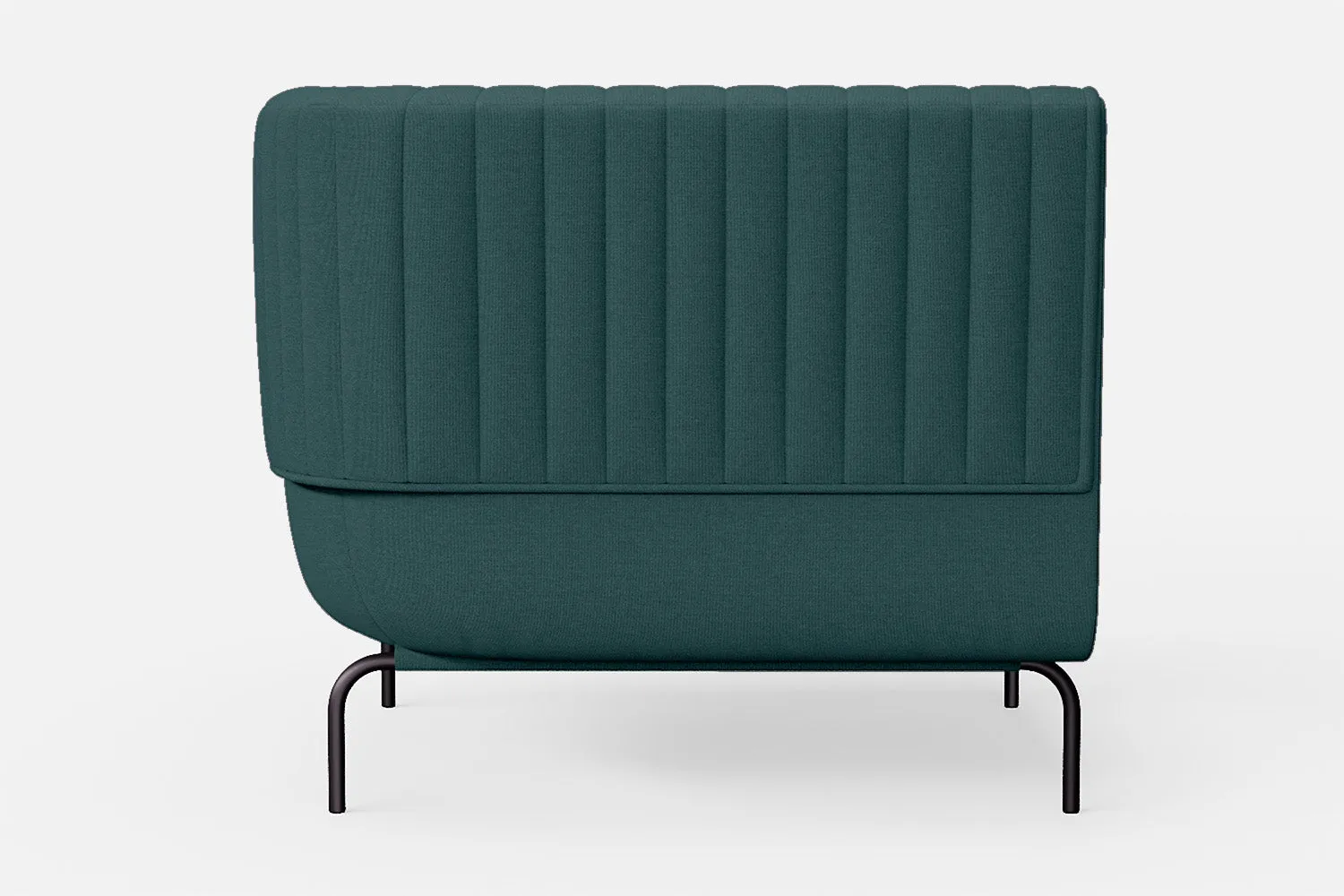 Jackson Armchair Teal Linen Fabric