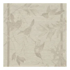 Le Jacquard Francais Napkin "Le Voliere" Beige