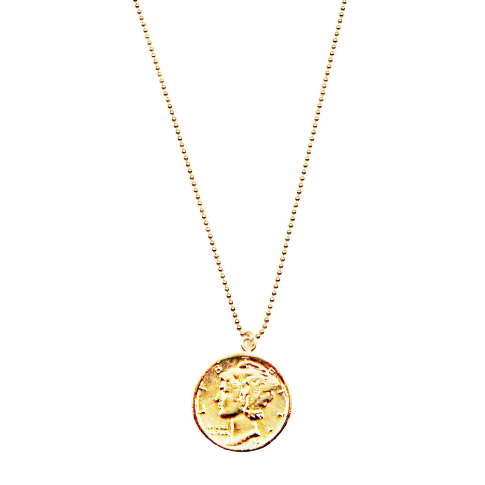 Liberty Freedom Coin Necklace