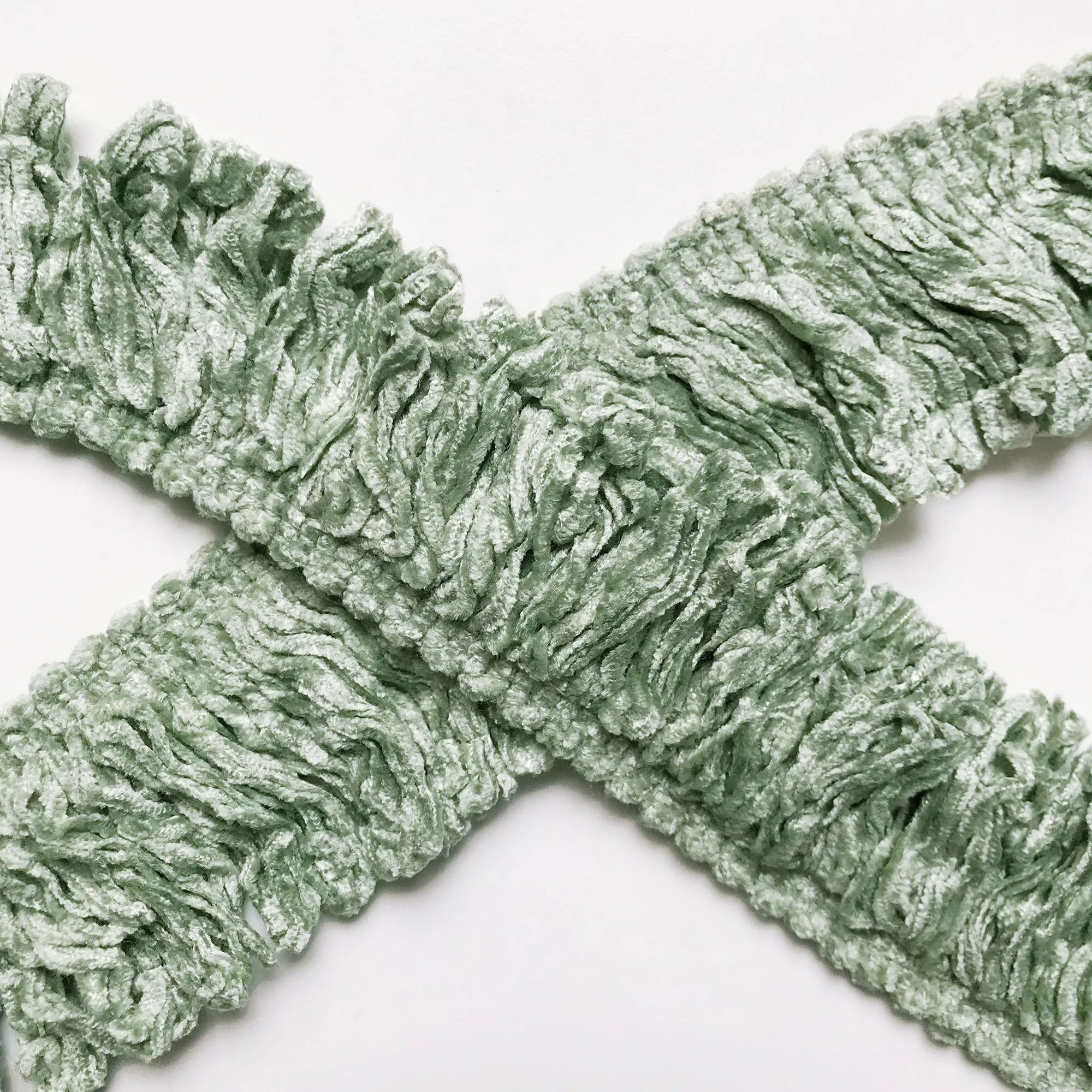 Light Green High Quality Decorative Loop Trim by the yard