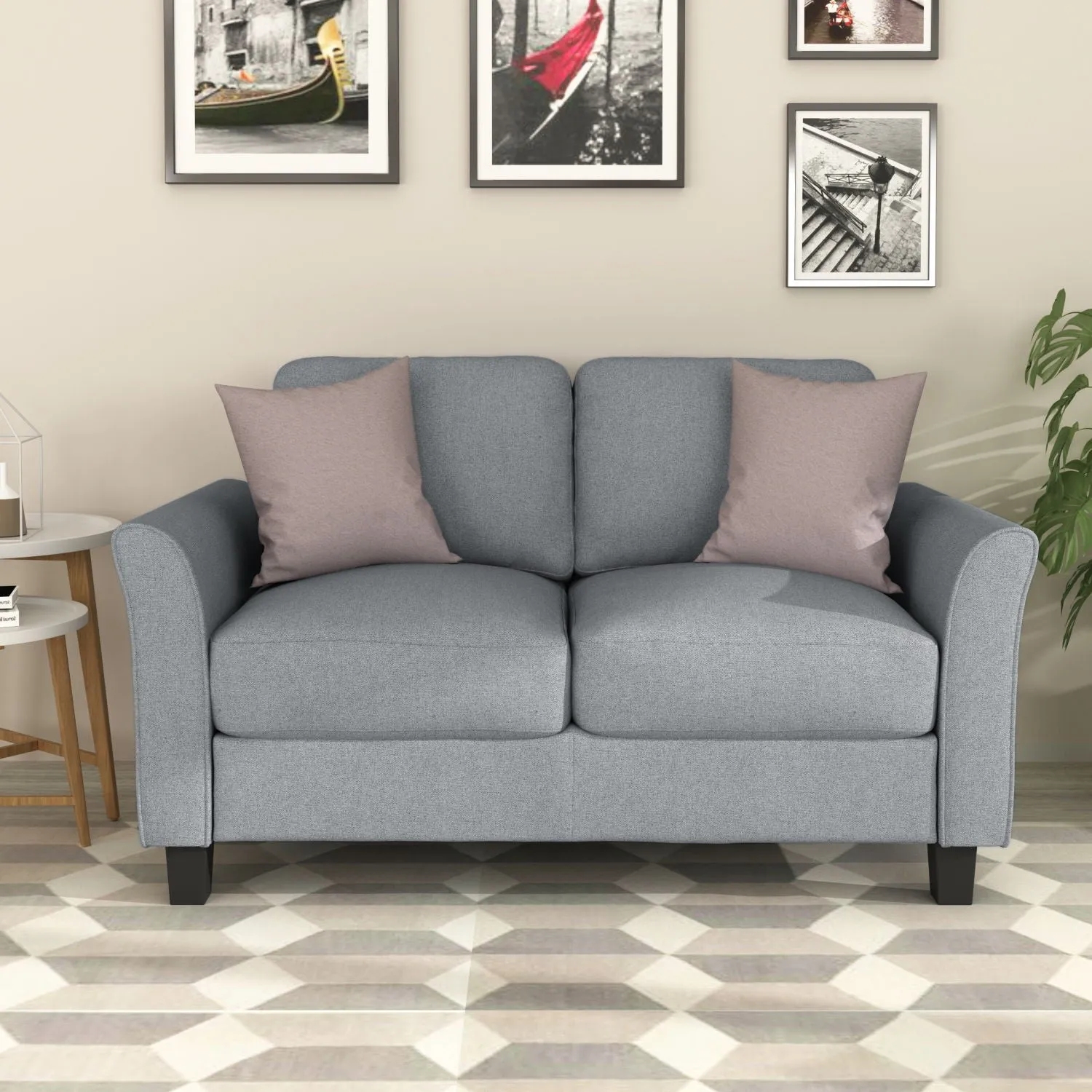 Living Room Furniture Love Seat Sofa Double Seat Sofa Loveseat Chair