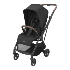 Maxi Cosi Leona Ultra Compact Stroller - Essential Black (92034) (Open Box)