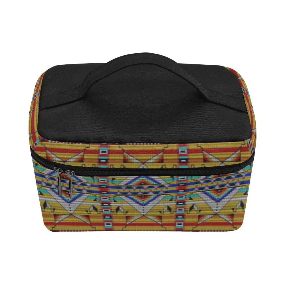 Medicine Blessing Yellow Cosmetic Bag/Large