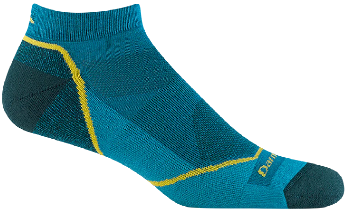 Men's No Show Light Hiker Lightweight Hiking Socks (Cascade)